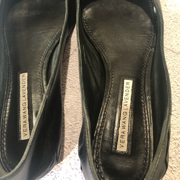 Vera Wang Ballet Flat Lavender in Black - Picture 6 of 12